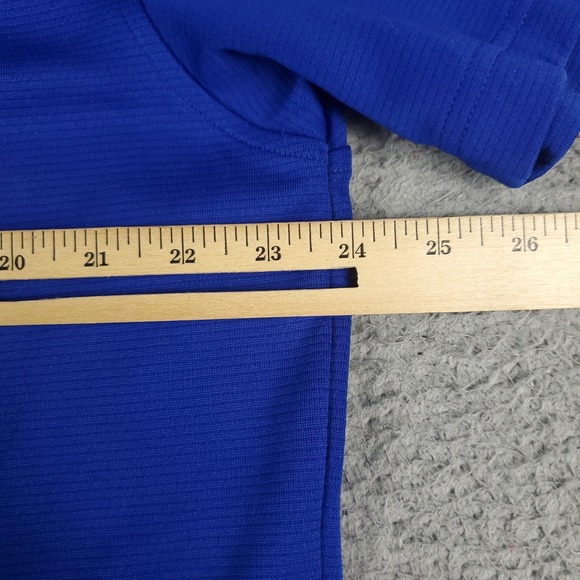 Under Armour Polo Shirt Mens Size XL Blue Golf Casual Short Sleeve * - Picture 7 of 8